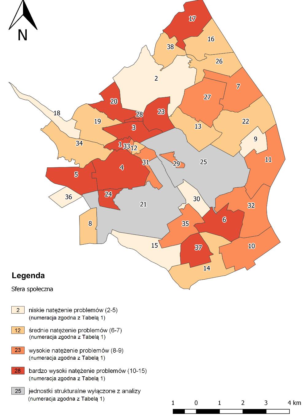 Koncentracja negatywnych zjawisk w