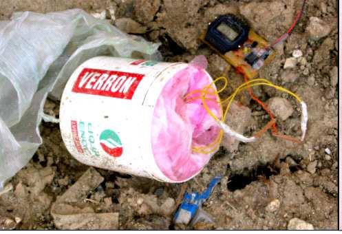 detonację improwizowanego ładunku wybuchowego 10.