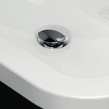 Dodatki Syfony umywalkowe Korek umywalkowy stały zalecany do umywalek bez przelewu Korek umywalkowy ClickClack do wszystkich typów