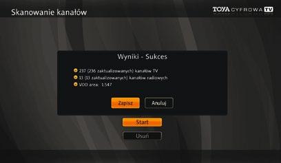 WŁĄCZAMY ODBIORNIK AD 2 Wyszukiwanie i instalacja programów zajmie