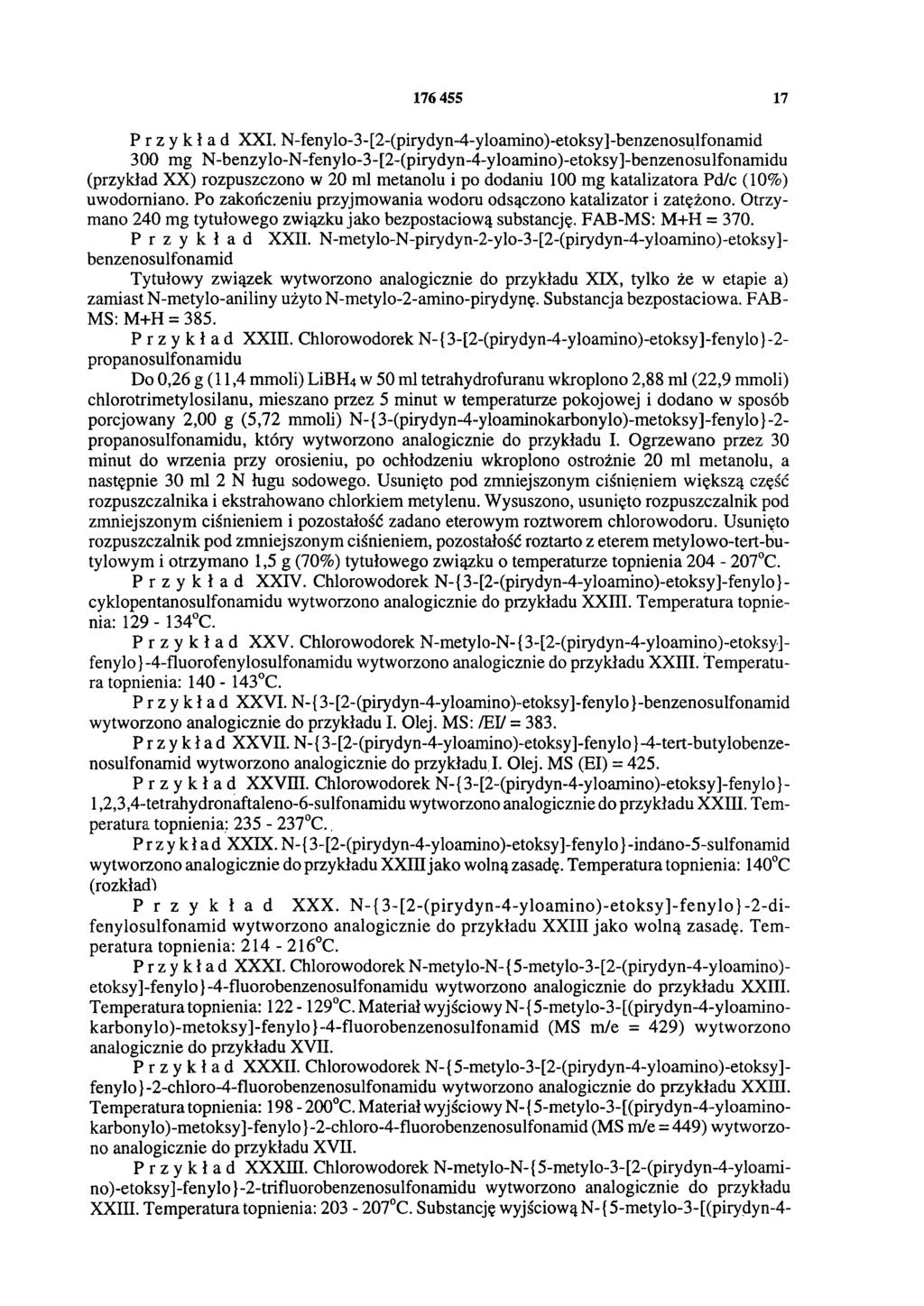 176 455 17 Przykład XXI.