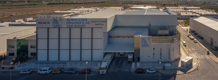 ponad 10 lat. Centrum logistyczne Alfrisan posiada centrum logistyczne w miejscowości San Isidro nieopodal Alicante.