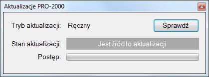Wizualizacja 31 Ilustracja 3.14: Okno aktualizacji Jeśli pojawi się napis Aktualizacje gotowe do pobrania, należy kliknąć przycisk Aktualizuj.