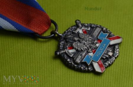 Medal za Zasługi dla Policji - srebrny 209-0-7 Medal