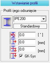 Krok 5 Wstawianie ukośnych prętów IPE 200 Aktywuj zakładkę Tworzenie Konstrukcji.