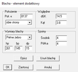 Ponownie włącz zakładkę Perspektywa i sprawdź jakie zmiany zaszły w widoku 3D. Teraz wybierz słup, do którego dodaliśmy połączenie.