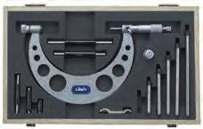 Micrometers Limit. Enclosure tightness IP54. Forged frame. Hardened 6.5 mm spindle with precision lapped hard metal measuring surfaces. Off switch button. With friction clutch and lock nut. DIN 863.