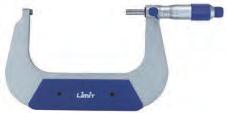 .. mm 100-125 125-150 150-175 175-200 Reading accuracy... mm 0,01 0,01 0,01 0,01 Measurement accuracy... ±mm 0,006 0,006 0,007 0,007 Limit. The measurement result is shown on a mechanical counter.