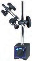 The magnetic force is turned on and off by means of a dial knob. Top-bottom and side setting adjustment.