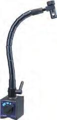 Provided with a hole for installing a dial gauge and a trapezoidal groove for a tiltable rocker gauge.