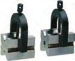 Laying-out V-blocks Limit. Made of annealed cast iron. Available in precision machined couples. The parallelism of the base and the V-shaped cavity max: 0.03 mm. Recess angle: 90. Supplied in pairs.