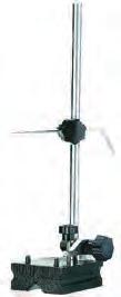 Laying-out scriber stands Limit. Round base. Scriber holder is moved up and down. Steel scriber with one tip straight and the other one bent. Item no... 5238-0102 Column height.