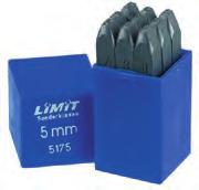 Number punches Limit. No 1733. Suitable for steel and other metals. Nine stamps. For punching marks in the material remove the with tensile strength up to 150 kg/mm 2.