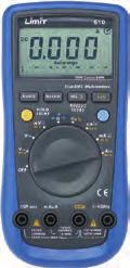 Digital multimeters Limit. Digital multimeter with automatic and manual range selection. Analogue bar gauge for the monitoring of fast-changing and transient signals.