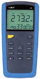 Registration of maximum and minimum values, including the difference between two points. Hold function. Easy calibration of the instrument to correct the gauge measurement error. Display backlight.