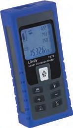 Adding and subtracting. Continuous measurement function. Maximum and minimum values. Distance measurement with an indication that the pre-determined value has been achieved. Memory function.