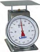 Parcel scales Limit. Analogue reading on a dial scale. For warehouses, store rooms, offices and factories. Precision better than the graduation scale resolution.