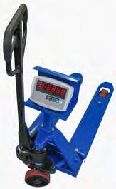 Pallet truck scales LW forklift scales. Transportable scales designed to weigh goods on site, which saves time and makes it unnecessary to transport the goods to a stationary scale.