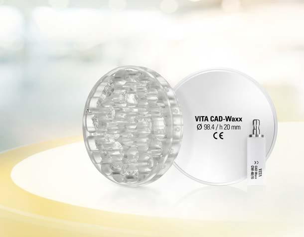 VITA CAD-WAXX Najlepsze rozwiązania dla Wax-upów i szablonów nawiertu VITA SUPRINITY PC VITA ENAMIC VITABLOCS FACTS & FEATURES Co? Korzyści?