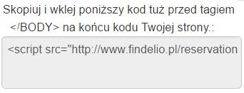 8. Moduł Integracji Zewnętrznej Platforma na www.findelio.