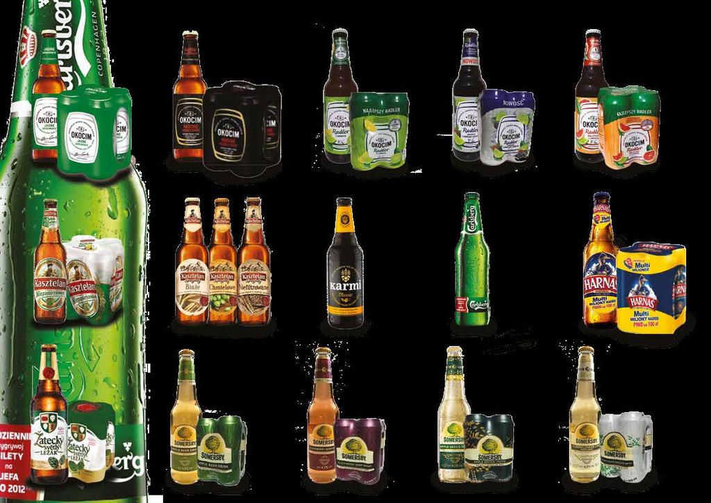 7 = 1 gratis Okocim Jasne Pełne CARLSBERG Okocim Mocne Dubeltowe Okocim Radler Limonka