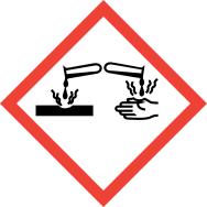 2. Elementy oznakowania Oznakowanie zgodnie z rozporządzeniem (WE) nr 1272/2008 [CLP] Piktogramy wskazujące na rodzaj zagrożenia: Hasło ostrzegawcze: Niebezpieczeństwo Zwroty wskazujące na rodzaj