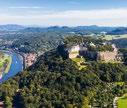 17 ZAMEK HARTENFELS Z wieży strażniczej najstarszego zachowanego zamku renesansowego w Niemczech rozciąga się wspaniały widok na miasto