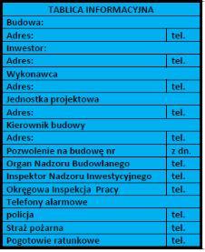 Umiejętność 3) dobiera sposoby zabezpieczenia i oznakowania terenu budowy, na