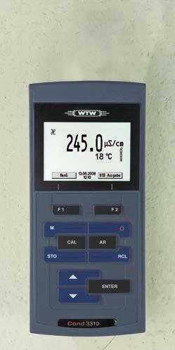 urządzenia lab & teren > Parametr > Przewodność > Konduktometry terenowe > Analogowe mierniki ProfiLine ProfiLine Cond 3110: Proste pomiary przewodności Zgodny z TetraCon 325 i KLE 325 Automatyczna