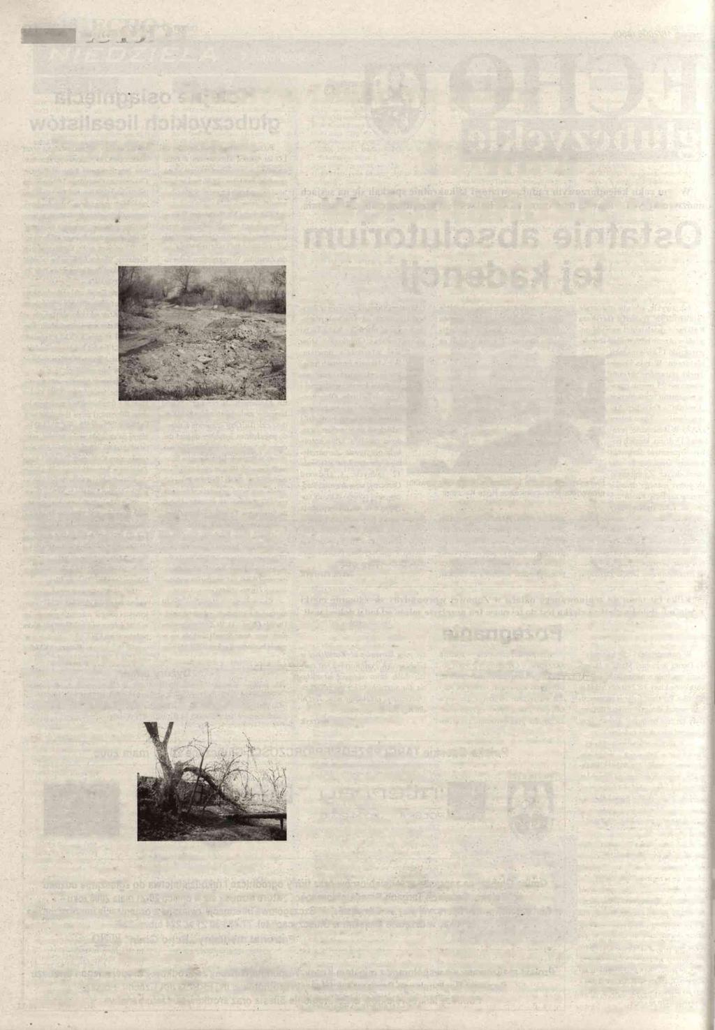S T R.2 0 FrFOGmin 2-8 maja 2006 r. Baborów, Głubczyce, Kietrz Znaleźli urobek Po publikacji artykułu w numerze 11. tygodnika EG pt.