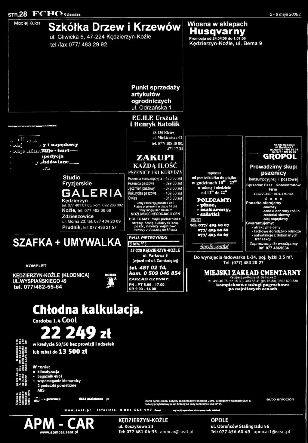 Urszula i Henryk Katolik ' I I I \ - / / W - U i z i ] y - v i í j i j - u l i j j - F D JI - y i napędowy aln e -tiłirt ~ spedycja - J -L( ł i d ó w l a i i e ^ - y / l i Studio Fryzjerskie GALERIA