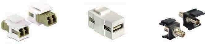 F-TV/IEC Moduł Keystone ST Simplex Moduł Keystone SC Simplex 9-003 9-004 9-005 Keystone F Keystone BNC
