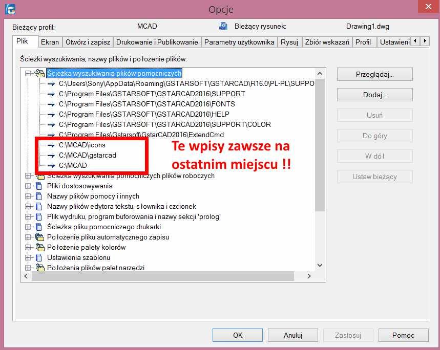 MCAD na 14 dni do testów. Jak wygenerować plik z kodem licencyjnym i zarejestrować program opisane jest w p.11 i p.12 niniejszej instrukcji.