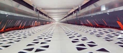 Zbiór jaj za pomocą przenośnika ukośnego z automatycznym zbiorem jaj z systemu za pomocą elewatora Zbiór jaj Nasza oferta obejmuje wiele różnych systemów do zbioru jaj.