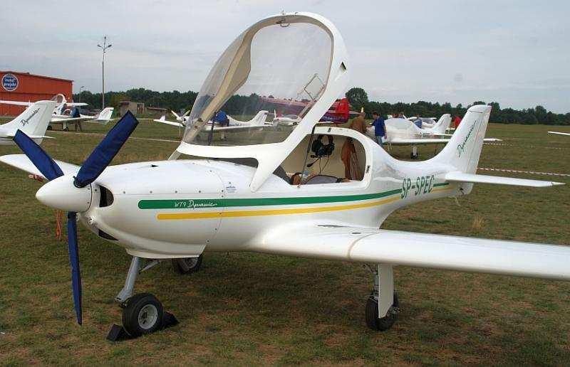 1 Samolot Aerospool WT-9 Dynamic SP-SPEC na zdjęciu