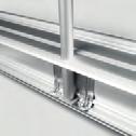 konstrukcja X-BANER UV wykonany na materiale PCV 440 g/m z