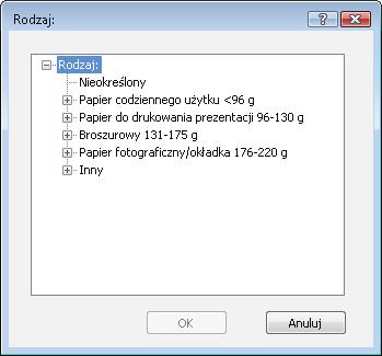 5. Rozwiń listę opcji Rodzaj:. 6.