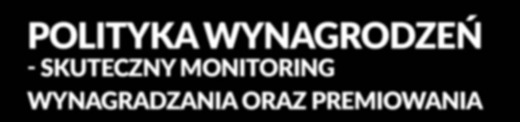 A 15:00 Problemy operacyjne w ramach polityki wynagrodzeń- case study Katarzyna Sarek-Sadurska, Radca prawny, Partner, Kancelaria Raczkowski Paruch 16:30 Zakończenie I dnia konferencji 9:00