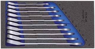 310 mm 90 125, Klucz szczękowy z grzechotką pierścieniową, nr 7 UR, RK 8 10 12 13 14 15 16 17 18 19 mm 10 2308894 15 CT1-7