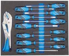 Bit wkrętakowy krzyżakowy nr 890, PH 1 2 3 4 3/8" Grzechotka dwukierunkowa nr 3093 U-20, 2 mm 3/8" Przedłużka cardana nr 3090 KR -5-10, 125 + 250 mm 3/8" Część wkładana do kluczy nasadowych