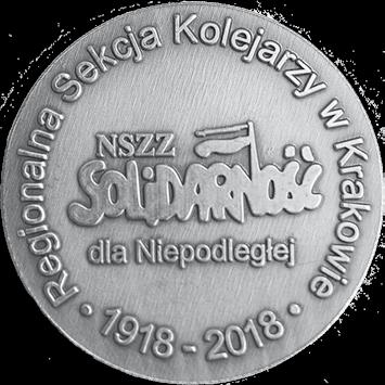 Krakowski medal dla Niepodległej Korzystając z okazji wielkiego wydarzenia historycznego jaki przypadł naszemu pokoleniu czyli świętowaniu 100 lecia odzyskania przez Polskę niepodległości, Rada