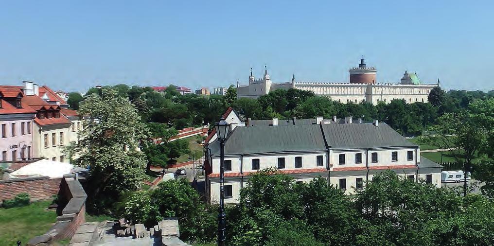 RAPORT O STANIE ŚRODOWISKA WOJEWÓDZTWA LUBELSKIEGO W 2017 ROKU Widok na Dom na Podwalu i Zamek Lubelski Fot. M.