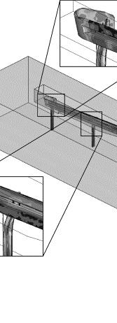 MODELOWANIE KOŃCÓWEK ODCINKA BARIERY SP-05/2 ( ) ściowych (3 translacyjne i 3 rotacyjne charakterystyki), uwzględniając różne charakterystyki przy rozciąganiu i ściskaniu.
