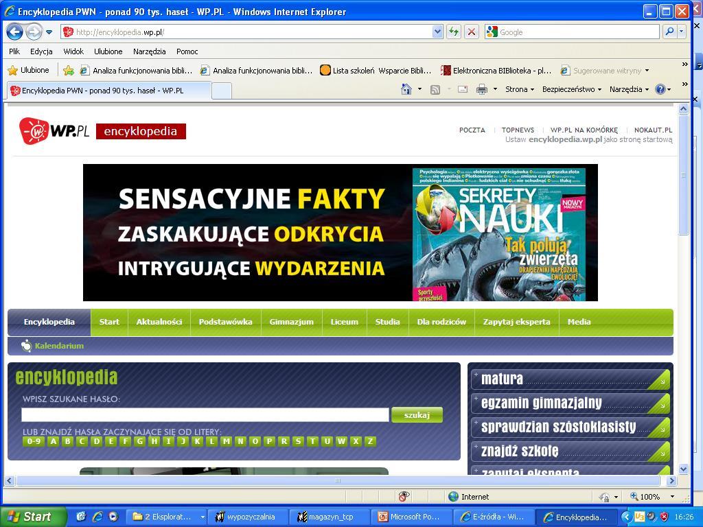 Internetowa Encyklopedia WP