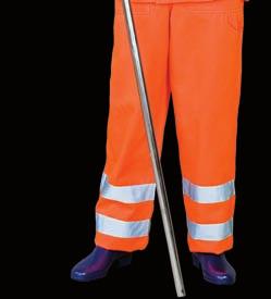 fabric: 86% polyester, 14%cotton, basis weight: 300gsm LIGHTER suit made of fluorescent cloth. Colour: orange.