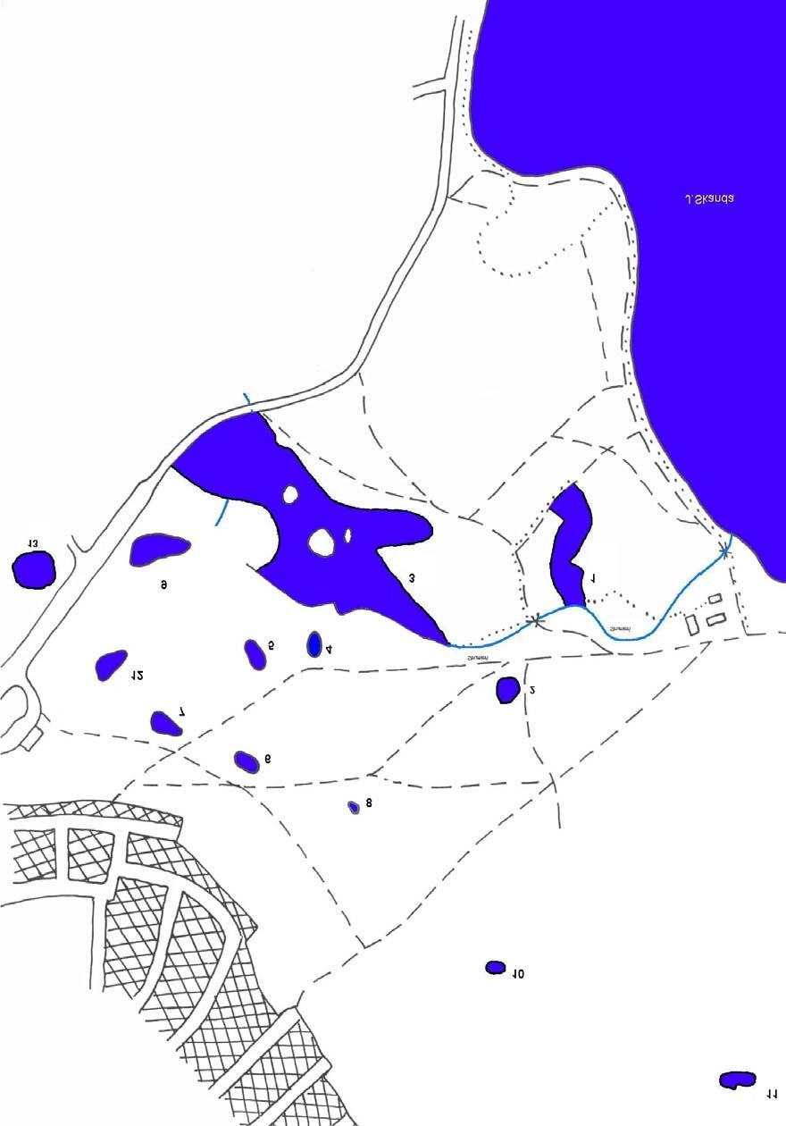 Rysunek 2. Mapa sytuacyjna okolic jez.