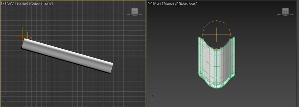 Po zresetowaniu programu 3dsmax, otworzyć plik lab5zad3 base zapisać projekt jako