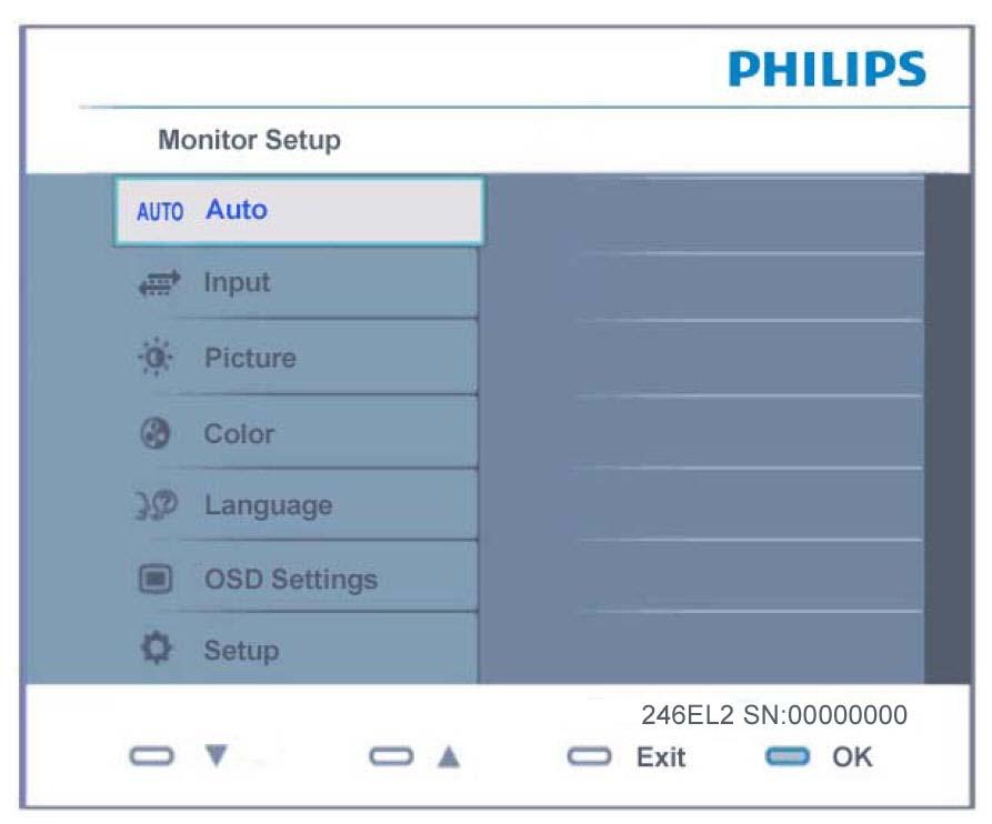 Opis menu ekranowego OSD Co to jest On-Screen Display (OSD)? OSD (On-Screen Display [Menu ekranowe]), to funkcja występująca we wszystkich monitorach LCD Philips.