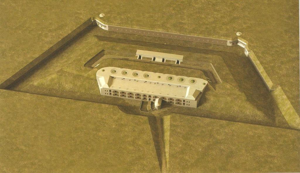 Na północ od IX znajduje się fort IXa Przy Krzyzu (pancerny), a dalej na północny wschód fort Xb Zagrodnia.