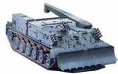 max czołgu 45900 kg / 47500 kg Prędkość max po drodze 60 km/h / 65 km/h Moc silnika 625 kw / 735 kw Producent: ZM BUMAR-ŁABĘDY S.A. WKM-B wielkokalibrowy karabin maszynowy 12,7 mm Producent: ZM Tarnów S.